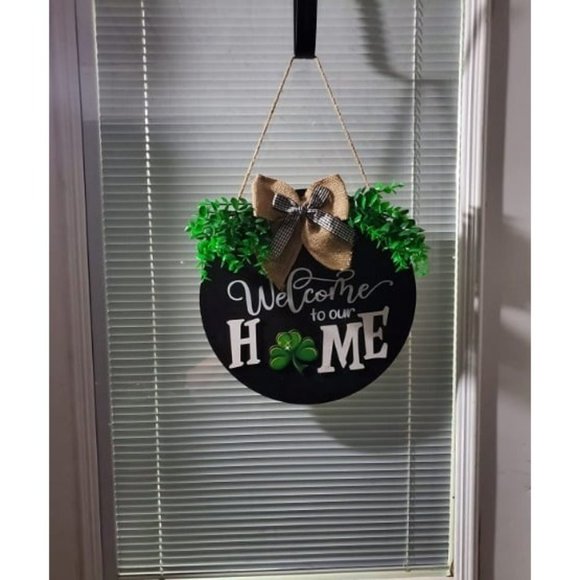 Interchangeable Seasonal Welcome Sign Front Door Decorations - Home Porch Decor - Picture 2 of 2